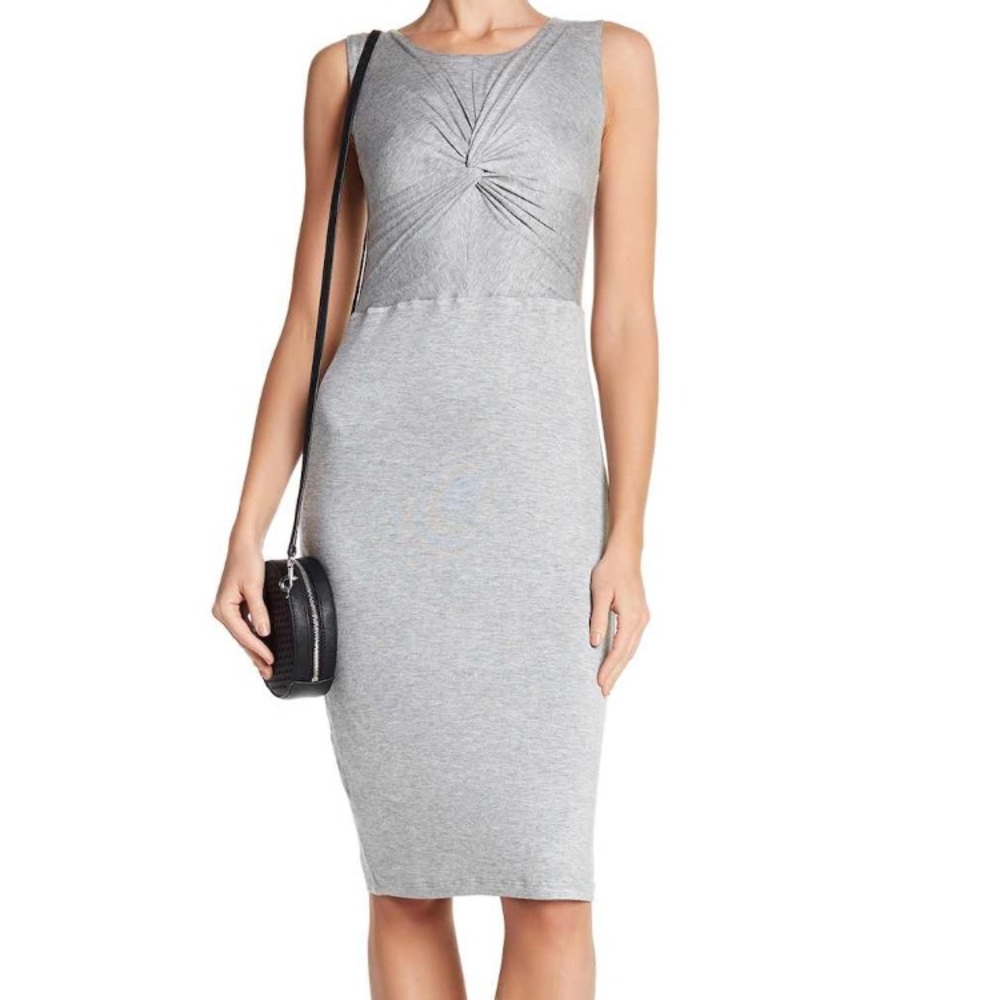 *Price Drop* Dual Nature Twist Front Knit Dress